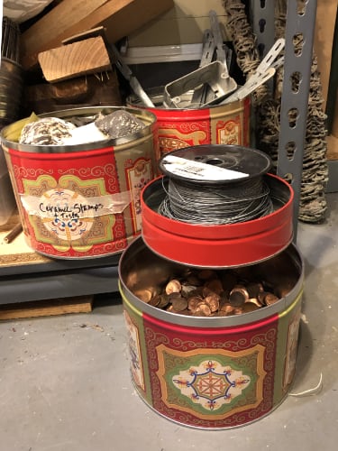 Tins in Use