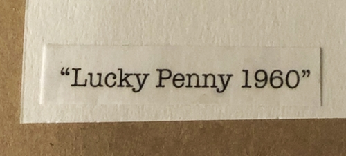 Lucky Penny Label