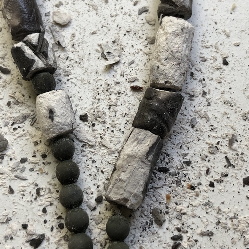 Damaged Pit Fired Beads